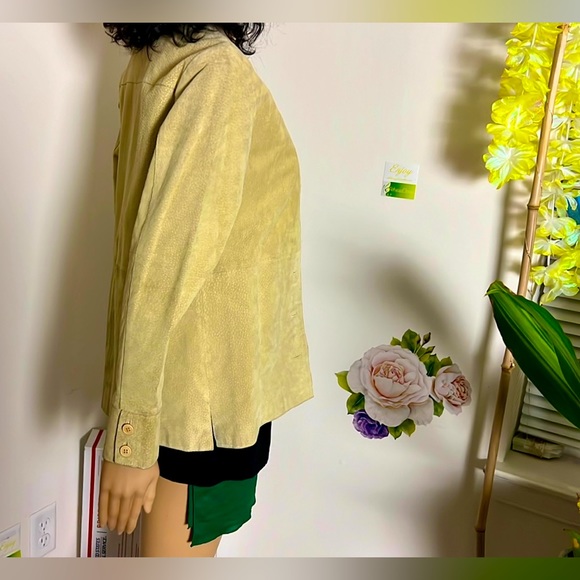 Rem Garson Leather top - Picture 2 of 7